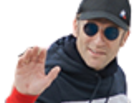 macron ready lunettes bleues 2022