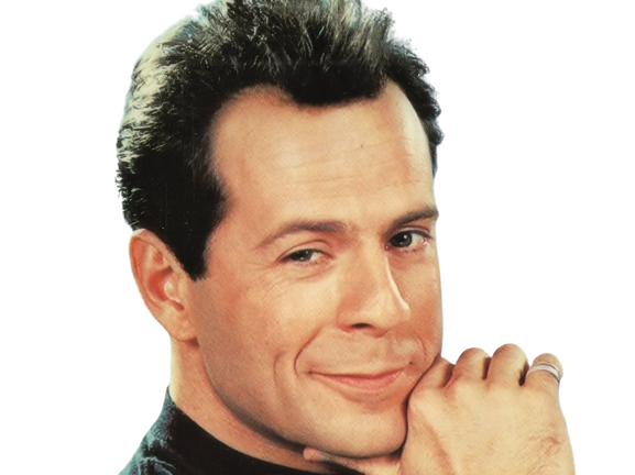 bruce willis bg cheveux acteur hollywood sourire main moral