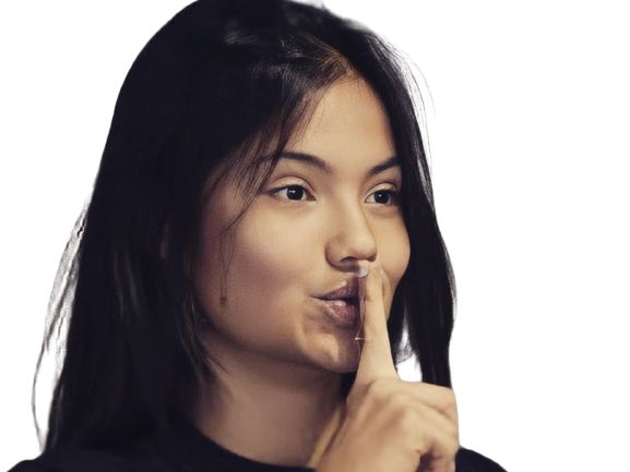 raducanu emma chut doigt bouche tennis wta fille brune ft