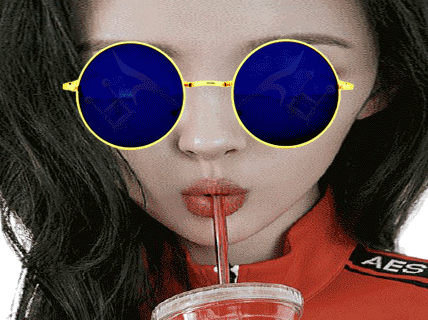 kpop sunmi lunettes gif coreenne golem