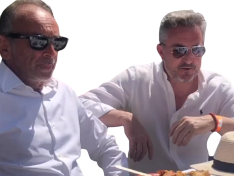 eric zemmour stephane ravier reconquete mafia sicario z0zz politique lunettes bg bronze