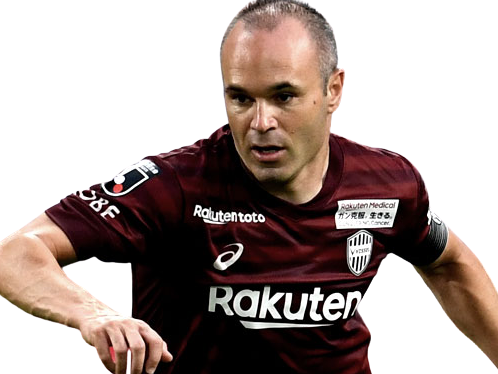 andres iniesta foot football espagnol vissel kobe japon club japonais legende