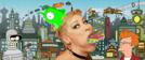 futur-boisson-1010-blonde-femme-futurama-milf-bender-fry-meme-popculture-animation