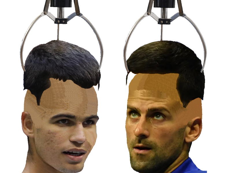 tennis alcaraz djokovic