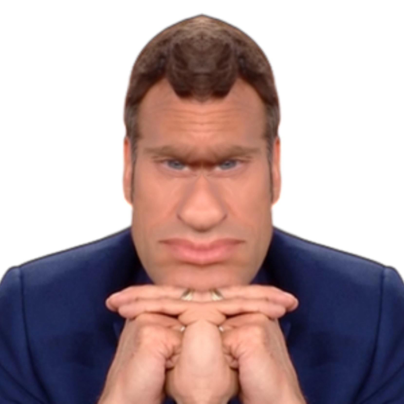 macron miroir golem lepen finito