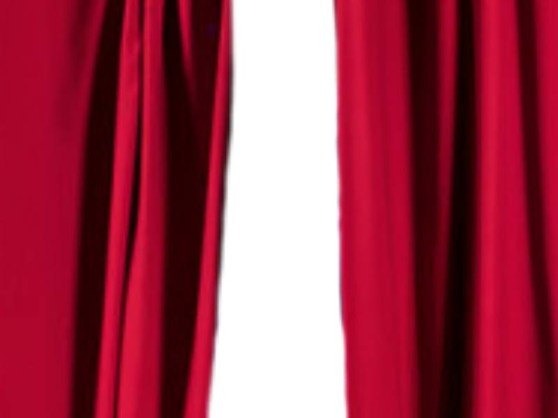 rideaux template theatre scene rouge