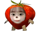 chuu-nekoshinoa-qlc-kpop-fraise-fraisent-meme-loona-k-pop-cute-mignon