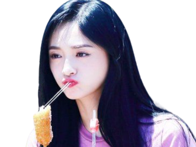 qlc kpop zhou kyulkyung nekoshinoa pristin ioi mange eat corn dog jieqlong jieqiong