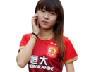guangzhou-evergrande-taobao-foot-football-club-femme-chinoise-supportrice-championnat-chinois-asiatique-asie