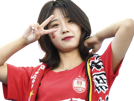 changchun-yatai-femme-supportrice-foot-football-chinese-super-league-championnat-chinois-asie