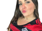 flamengo-foot-football-supportrice-fan-femme-bresil-breislienne-serie-a-women-kiss-bisous