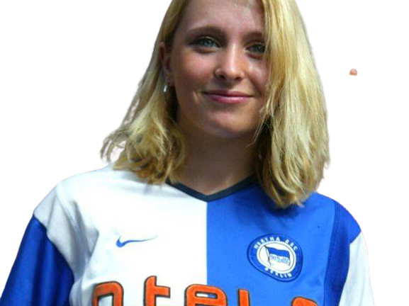 hertha berlin foot football femme supportrice bundesliga women championnat allemagne allemande