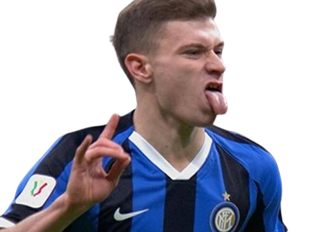 nicolo barella foot football club inter milan milanais italien championnat italie