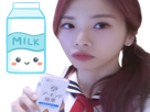 jiu-kim-minji-dreamcatcher-qlc-kpop-nekoshinoa-milk-lait-paille-boit-sip