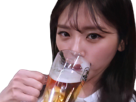 jiu-kim-minji-dreamcatcher-qlc-kpop-nekoshinoa-biere-boit-drink-alcool-verre