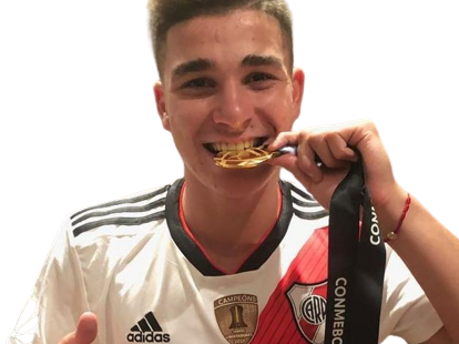 julian alvarez foot football footballeur argentin river plate copa libertadores championnat argentine amerique latine