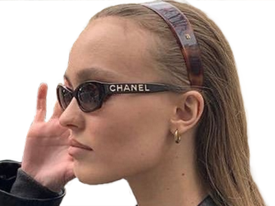 lily rose depp fille jolie belle lunettes chanel bitch dryade