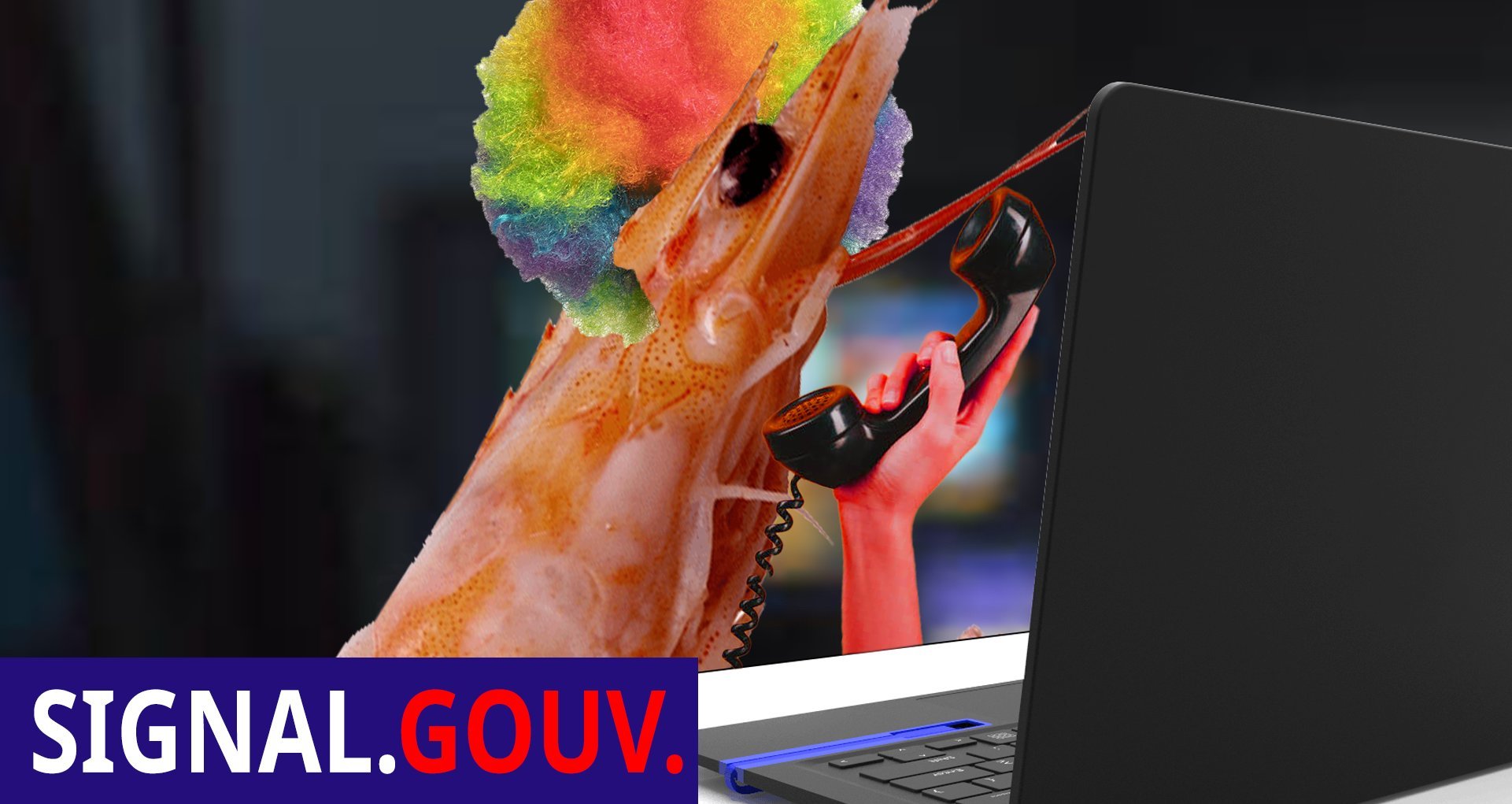 crevette shrimp crevettegate woke signalgouv carrefour pc