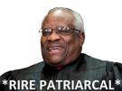 clarence-thomas-rire-patriarcal-patriacat-patriarchy-cour-supreme-cupreme-court-ivg-abortion-avortement-triggered