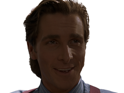 patrick bateman american psycho christian bale psychopathe sociopathe 4k face visage