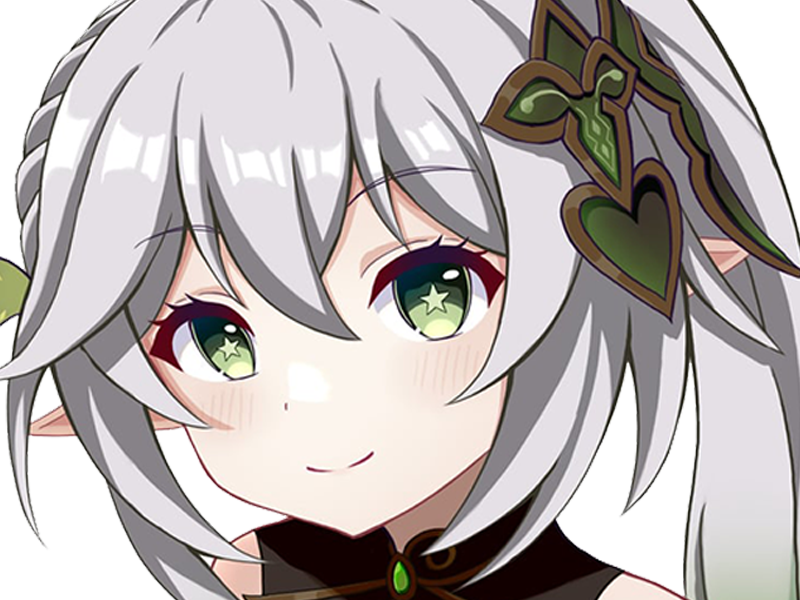 genshin impact genshinimpact dendro element kusanali kusa archon loli loliqueen queen cute catalyseur gauffre nahida