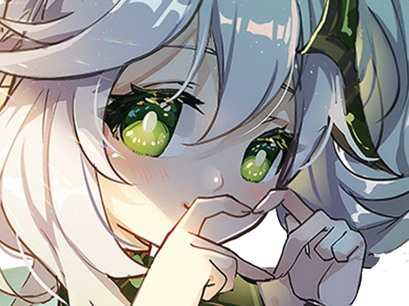 genshin impact genshinimpact dendro element kusanali kusa archon loli loliqueen queen cute catalyseur gauffre nahida