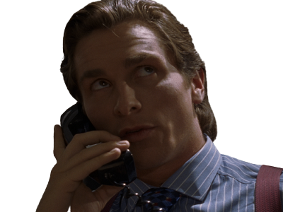 patrick bateman american psycho christian bale psychopathe sociopathe 4k face visage