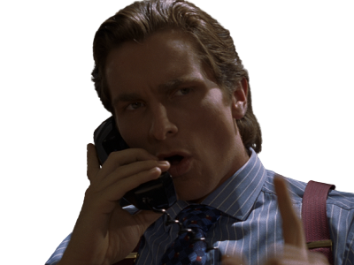 patrick bateman american psycho christian bale psychopathe sociopathe 4k face visage