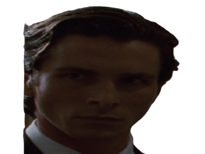 patrick bateman american psycho christian bale psychopathe sociopathe 4k face visage