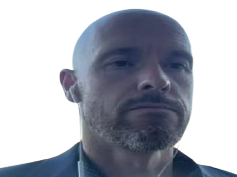 tenhag ten hag manchester united pokerface ouais choque