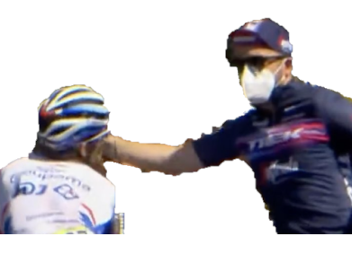 pinot chute marlou musette claque coup de poing fdj groupama cyclisme thibault