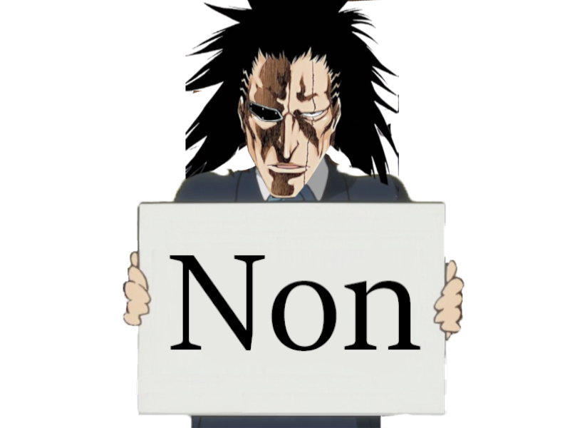 kenpachi non kj bleach eau de javel