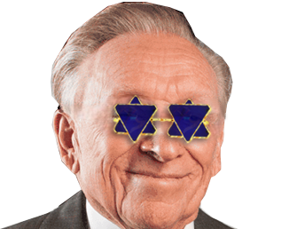 larry silverstein chance chanceux etoile juif lucky hasard lunettes bleu ready not blue veine bol