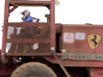 f1 ferrari des ble campagne formule formula tracteur ferrarire