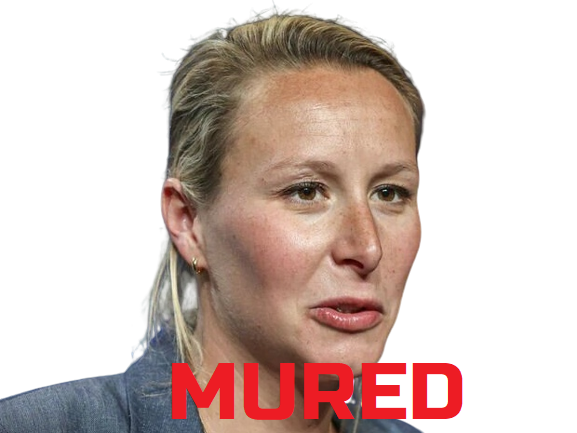 marion marechal lepen mur mured fn rn reconquete blonde facho fachosphere