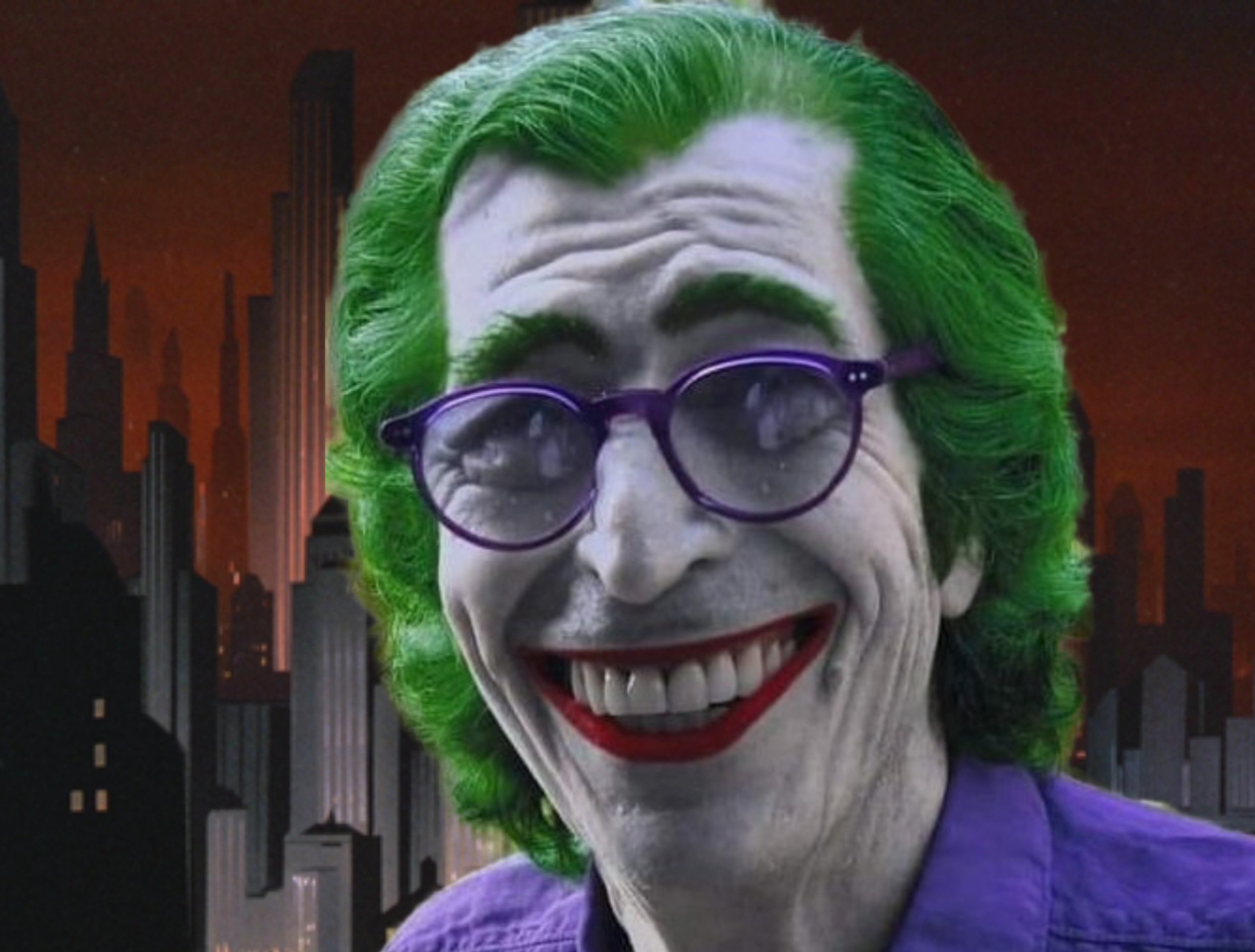 balkany joker gotham batman patrick patrickbalkany nuit sourire