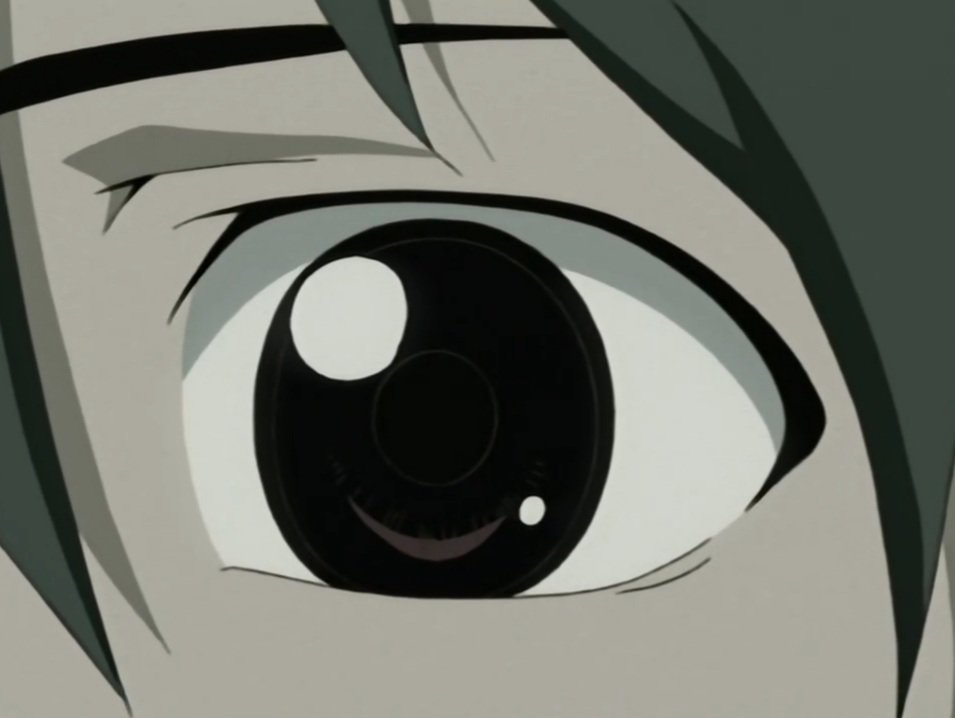 kikoojap fille anime haibane renmei rakka gros plan oeil