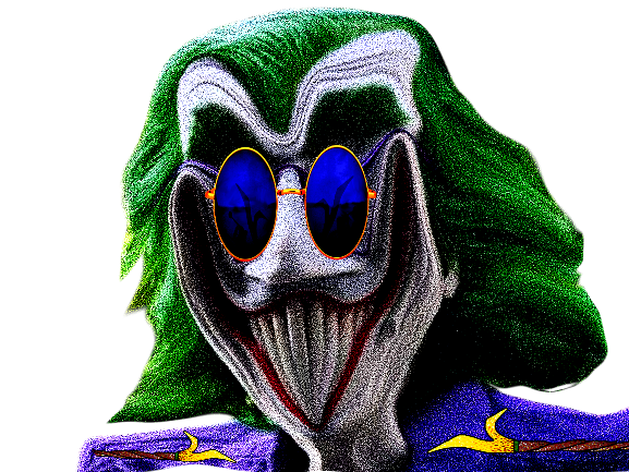 patrick balkany escroc prison arnaque possede diable tison lunettes bleues batman 666 peur terreur joker