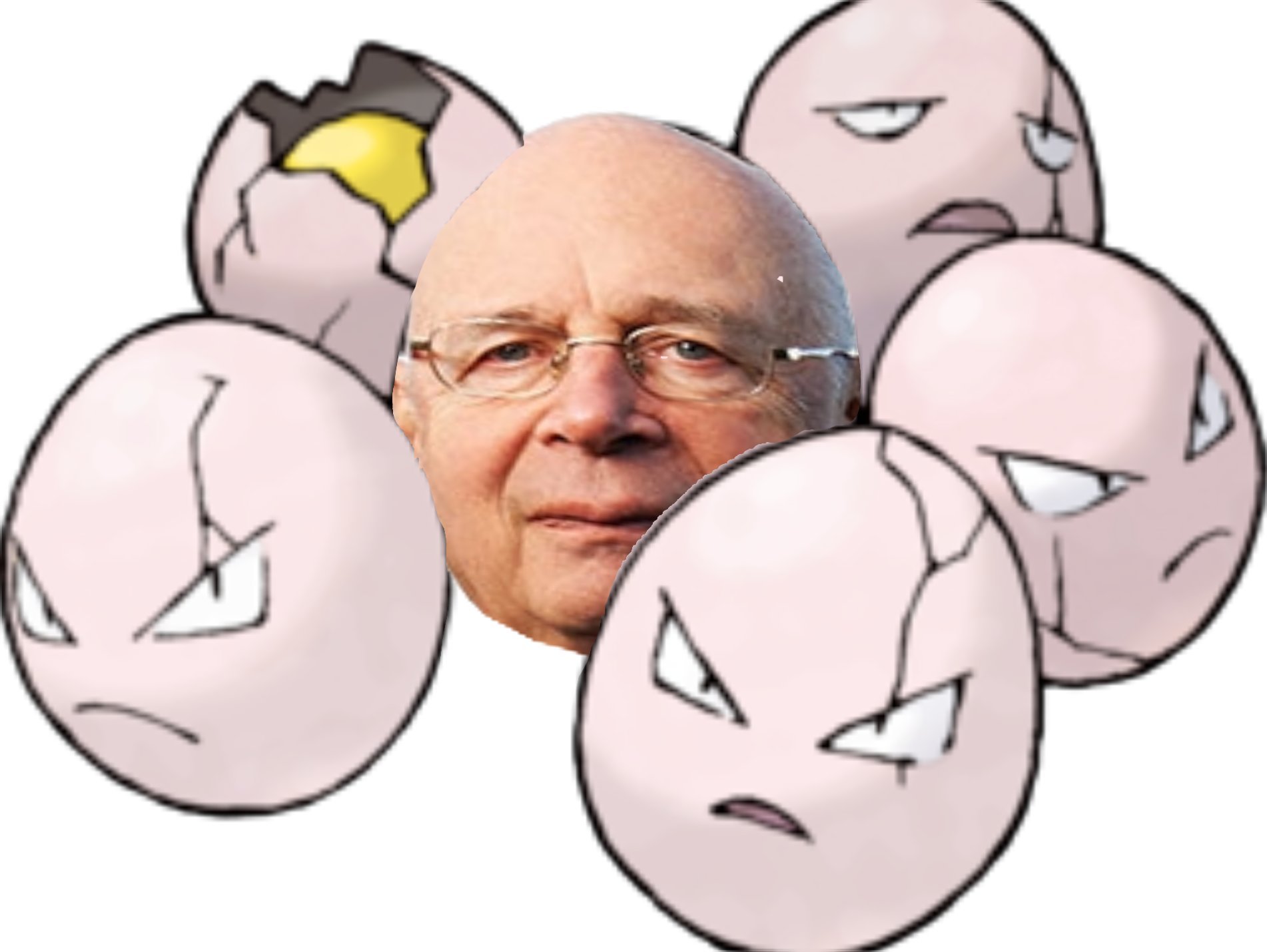 klaus schwab noeunoeuf pokemon 1g 1 ere generation oeuf oeufs proteines jaune blanc coquille chauve