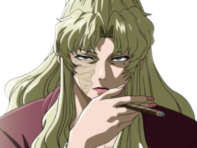 femme cigarette fille anime lagoon