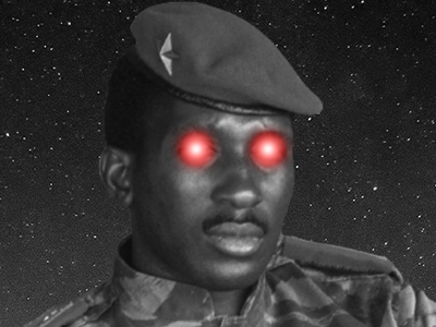 sankara thomas afrique burkina volta militaire panafricanisme renoi libre noir alpha laser rouge africain