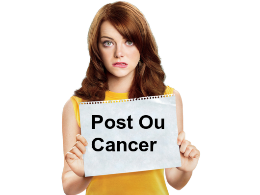 emma stone post ou cancer