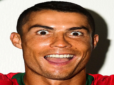 Sticker ronaldo qlf par LeChauveDamazon