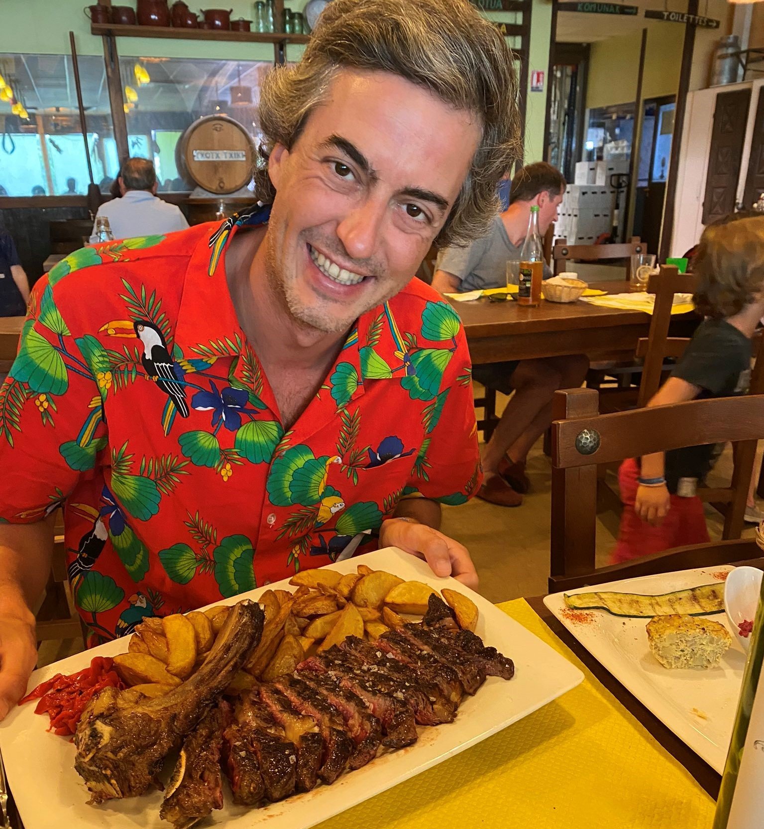 cheron dejeuner viande roussel repas manger trend bourse