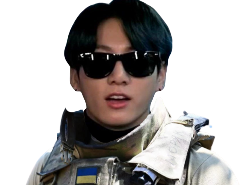 jungkook ukraine war bts army waffen chad ubermensch qlc kpop coree korea hangeul azov