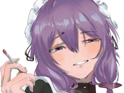 femme fille cigarette manga