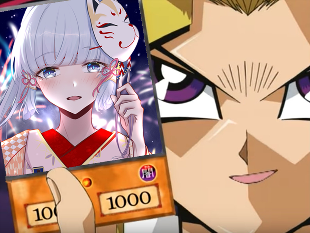 yugioh ayaka queencryo festival japon inazuma freeze genshin teyvat