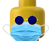 lunettes bleues masque lego golem haha ahurax pnj