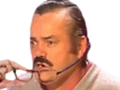 risitas lunettes main retire hein quoi surpris etonne choque incredule risipied tinnova 2sreup pasdemoi