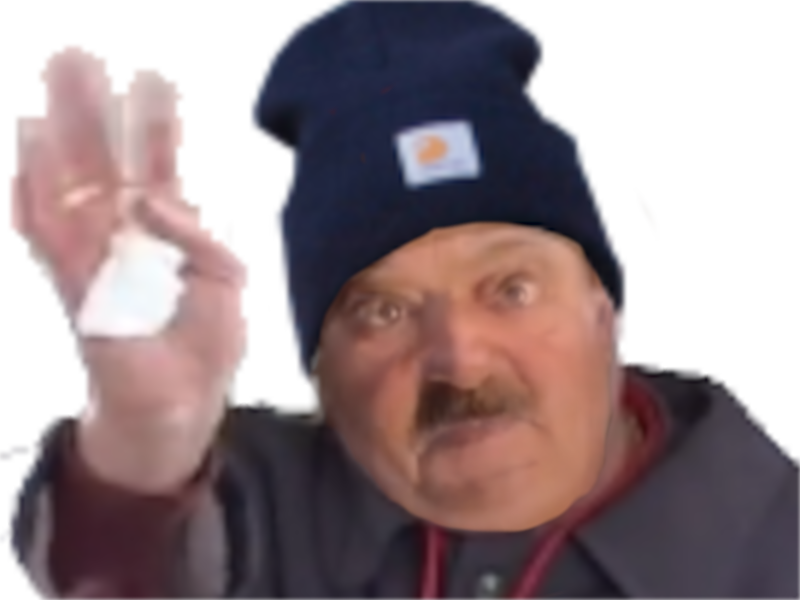 sosie salut mouchoir